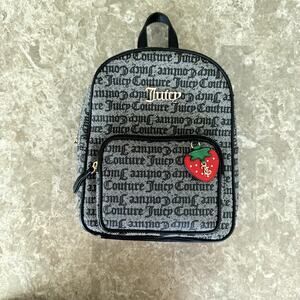 Juicy Couture Freshly Picked Backpack Black Liquorish